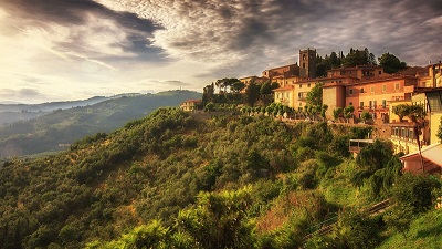 Toscana med Cinque Terre och Florens